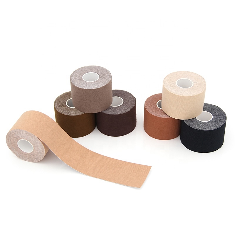 Quais são os benefícios da fita de peito marrom fabricados com algodão e spandex de alta qualidade?